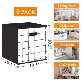 Collapsible 11-inch Cube Storage Bin