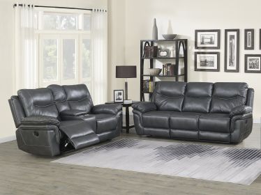 Isabella - Sofa And Loveseat Set - Gray
