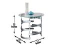 Teegan - End Table - Gray