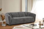 Liyasi Living room sofa set with luxury Boucle fabric , 3 seater