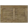 U_STYLE Rustic Floor Shelf Coffee Table with Storage,Solid Pine Wood (As same As WF287269AAD)