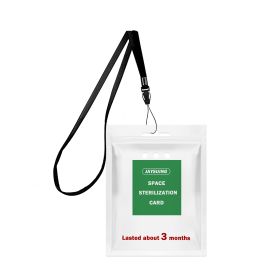 Jaysuing Space Purification Card Lanyard Easy To Carry Portable Space Air Purification Protection Card Stickers