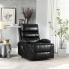 21"seat width,large size Electric Power Lift Recliner Chair Sofa for Elderly, 8 point vibration Massage and lumber heat, Remote Control