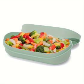 Two Piece Microwave Rice-vegetable Bowl (Option: B)